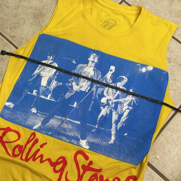 The Rolling Stones Women’s Cut Off Tank - Picture 7 of 9